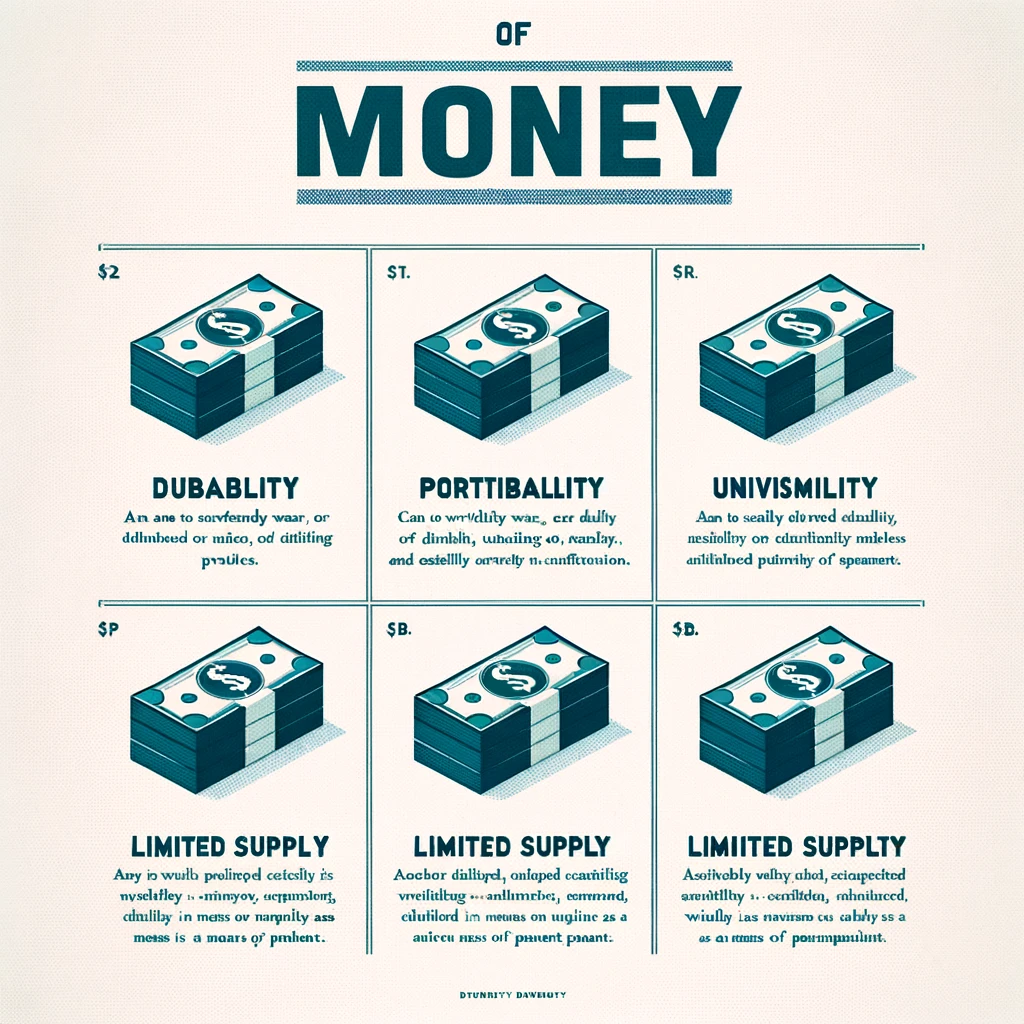 Characteristics Of Money