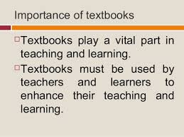 importance of textbook review for teachers