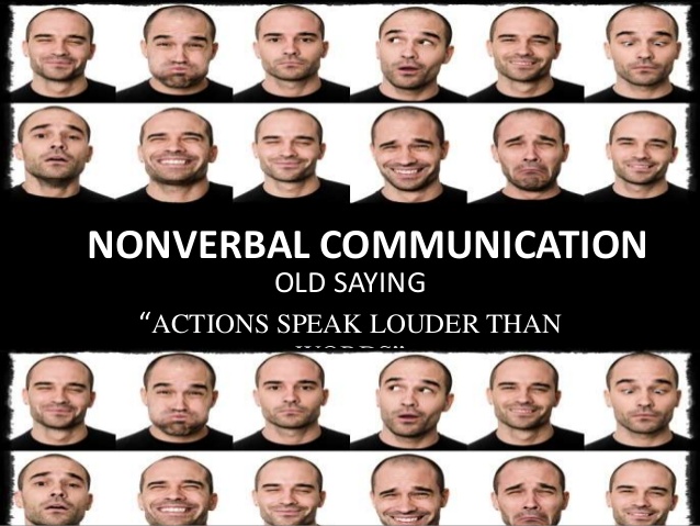 nonverbal communication during presentation