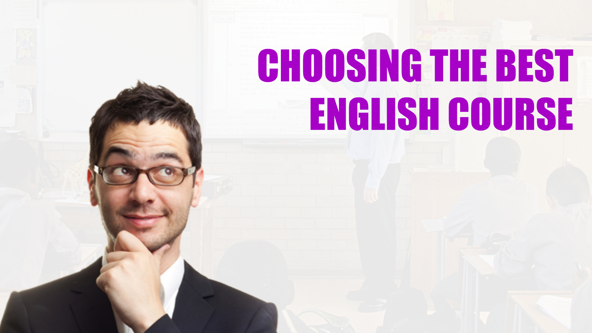 Choosing your english