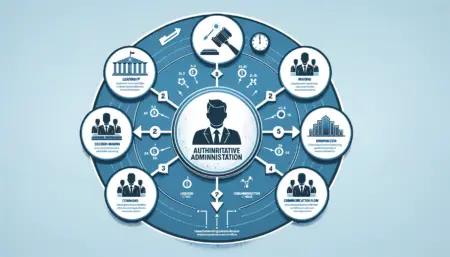 "Authoritative Administration" refers to a management style characterized by a strong central leadership that directs and controls most aspects of an organization. This approach is often associated with a top-down decision-making process, where the leaders make key decisions with minimal input from lower-level employees. Here are some key features of authoritative administration
