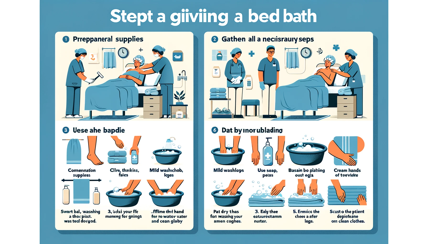 How To Give Bed Bath Nursing And Bed Bath Procedure