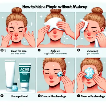 How To Hide A Pimple Without Makeup