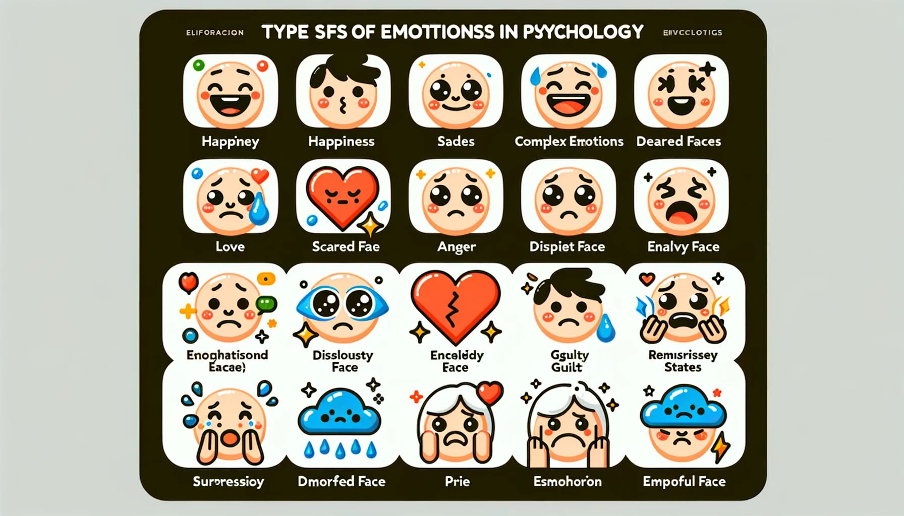 Types of Emotions In Psychology