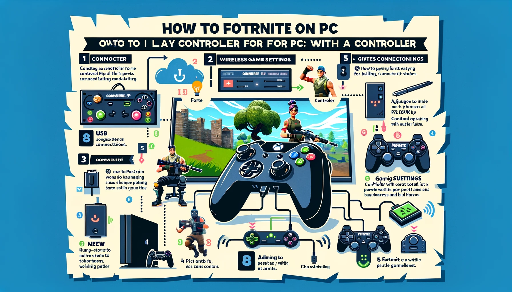 How To Play Fortnite on PC with PS4 Controller (Working Method