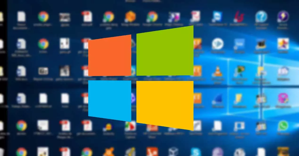 Desktop icons missing in Windows