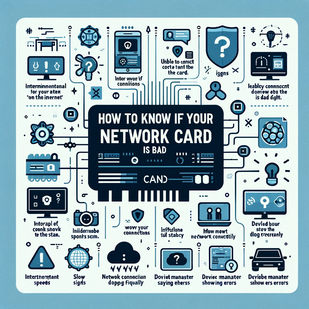 How To Know If Your Network Card Is Bad.