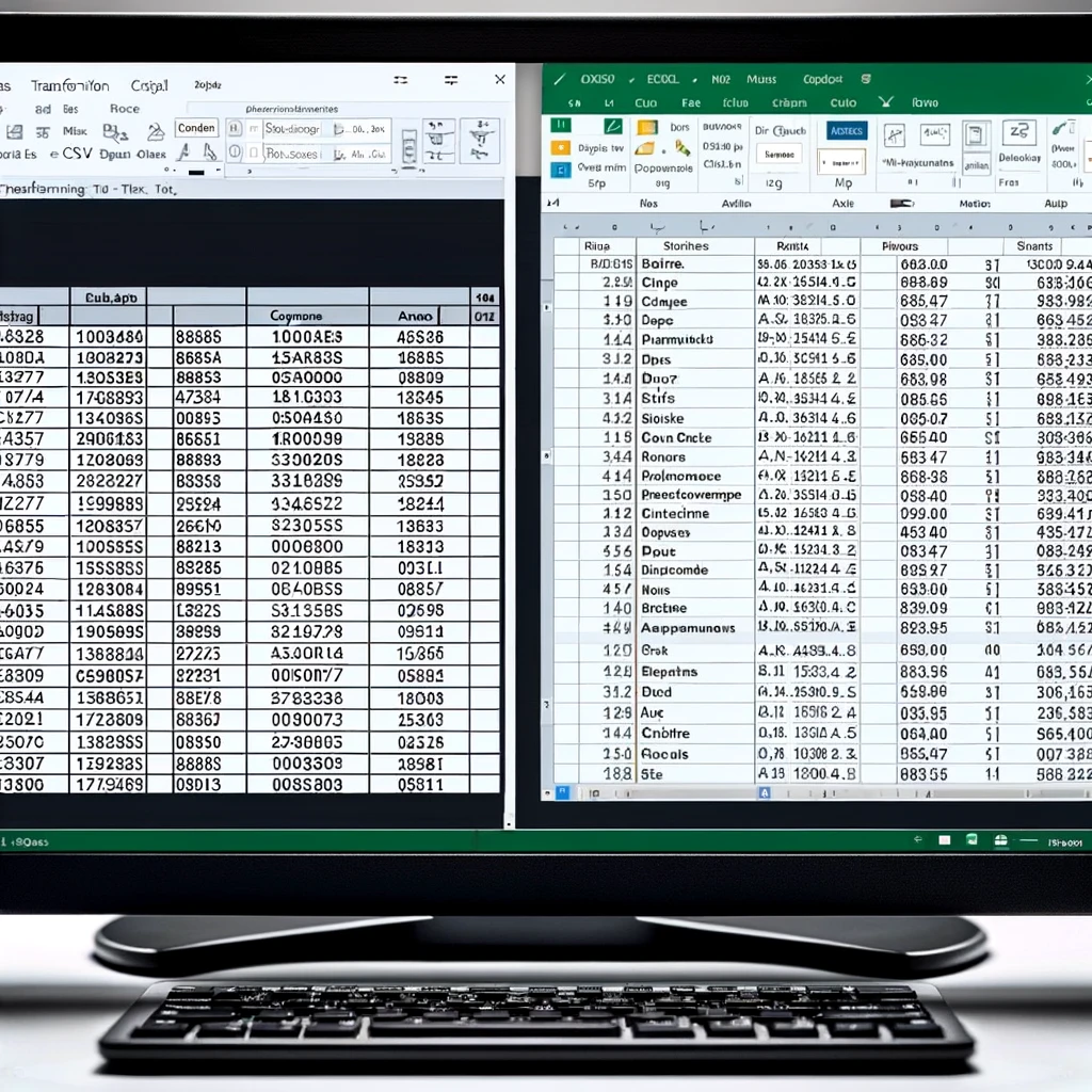 How to Transform a CSV File into Excel