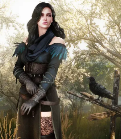 Yennefer will come to Geralt's estate, Corvo Bianco, and live happily ever after with him.

