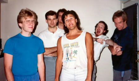iD Software: John Carmack and John Romero in the foreground