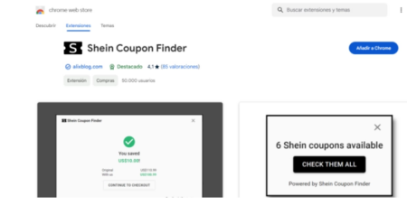 How the Shein Coupon Finder works