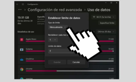 How To Set A Data Limit on Windows 11