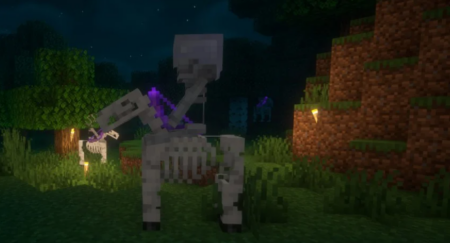 Where to find a skeleton horse in Minecraft