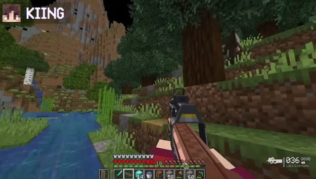 Happy's Gun Mod in minecraft game